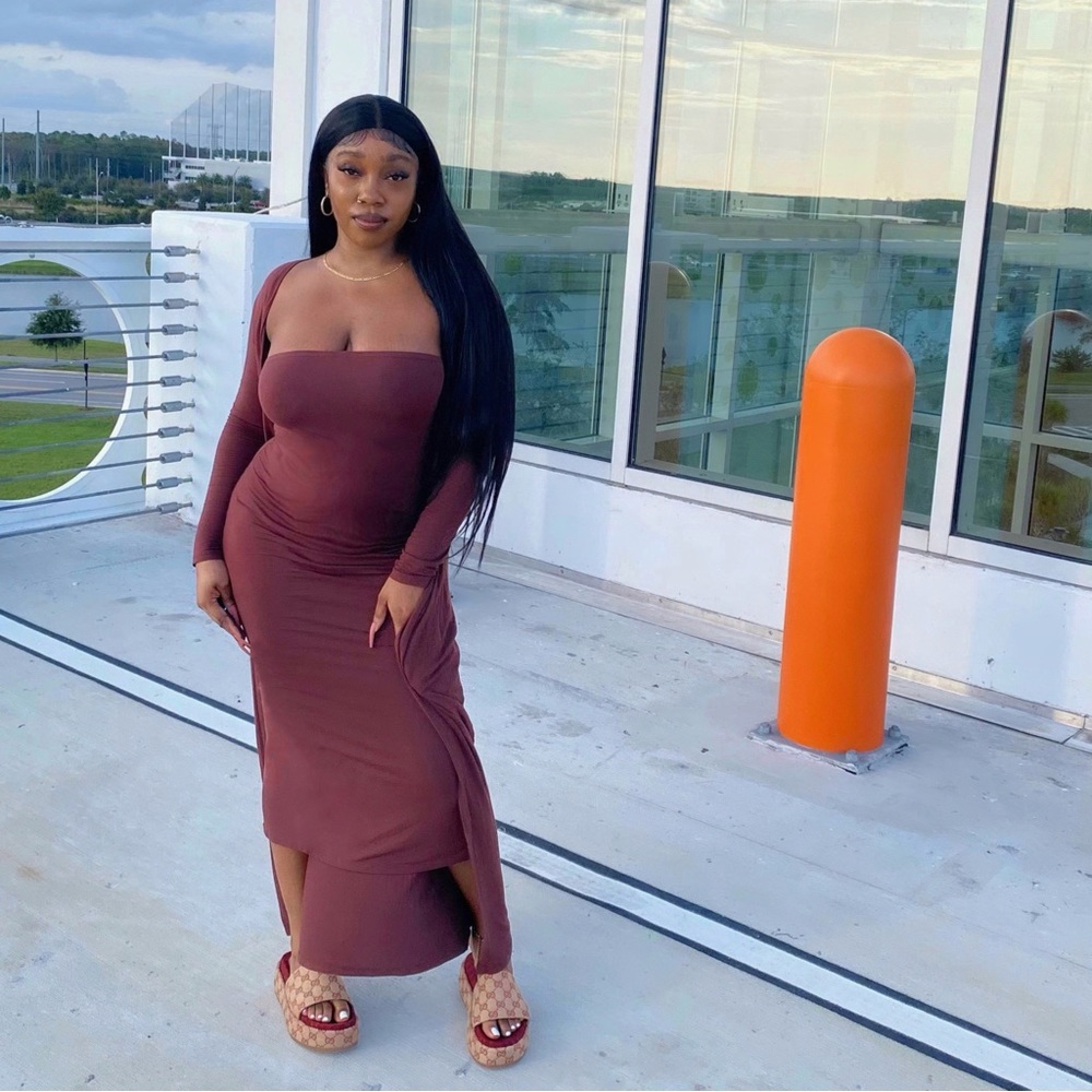 2 piece set Brown Set